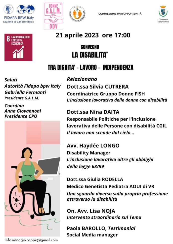 La disabilità: tra dignità - lavoro - indipendenza