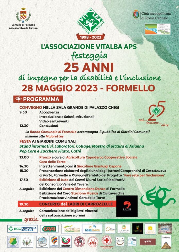 25 ANNI DI VITALBA!