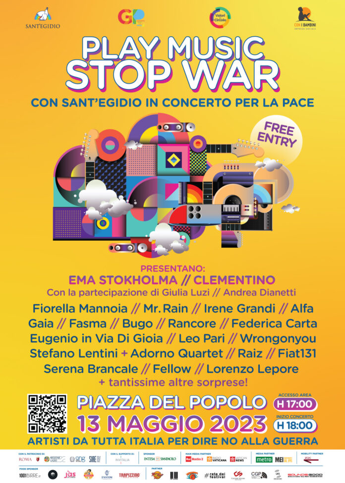 PLAY MUSIC STOP WAR