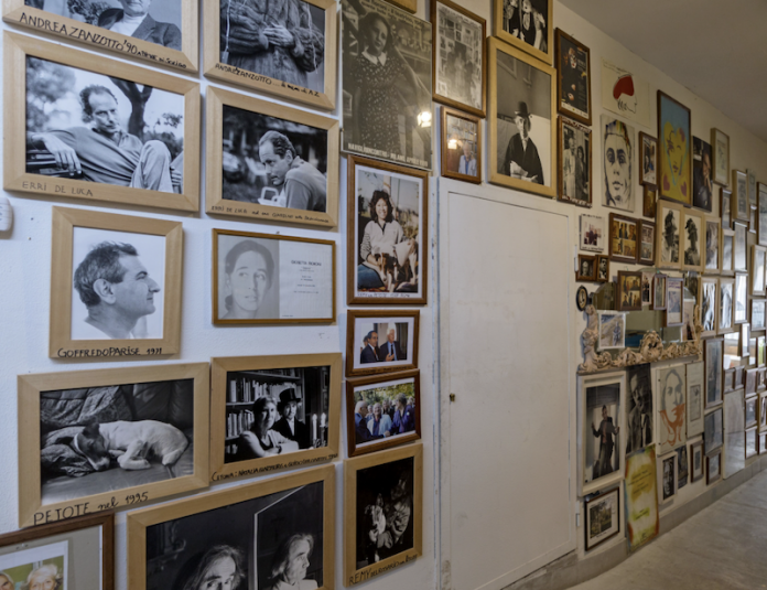Lo studio_ph Dino Ignani_courtesy Fondazione Goffredo Parise e Giosetta Fioroni