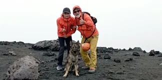 Luigi e Massimo sull’Etna, a 3.400 metri d’altezza superando i propri limiti
